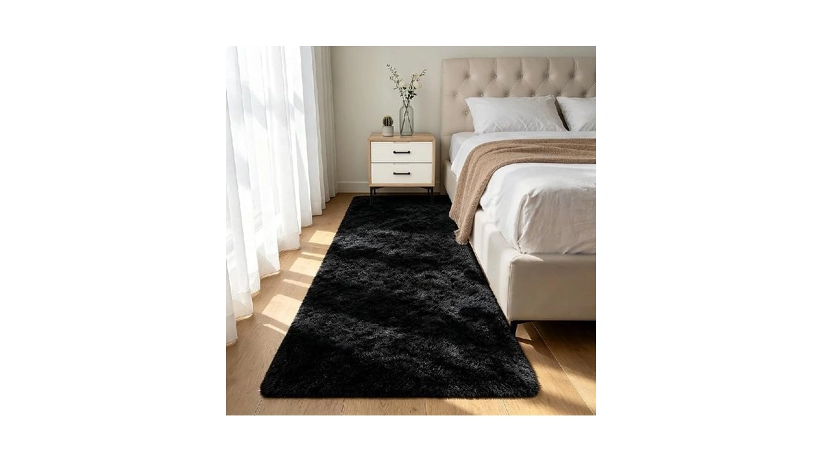 Shag Area Rugs For Bedroom Living Room 2x6 Ultra... - Coupon