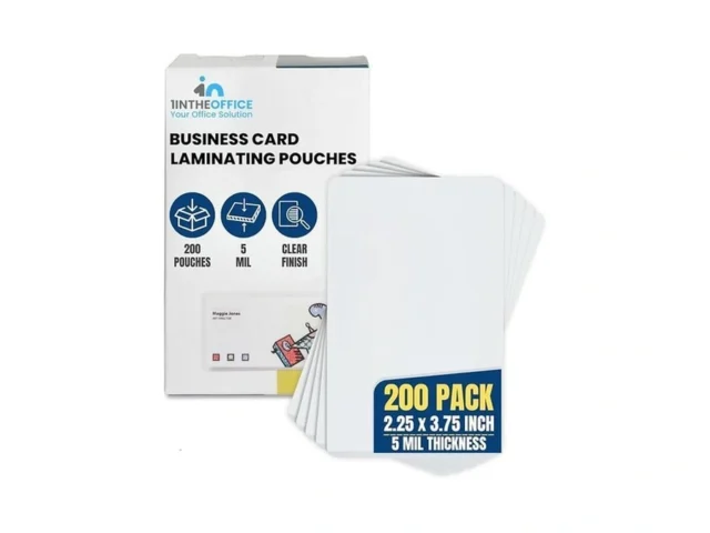 1intheoffice Laminating Pouches 5 Mil Business Card… – Coupon