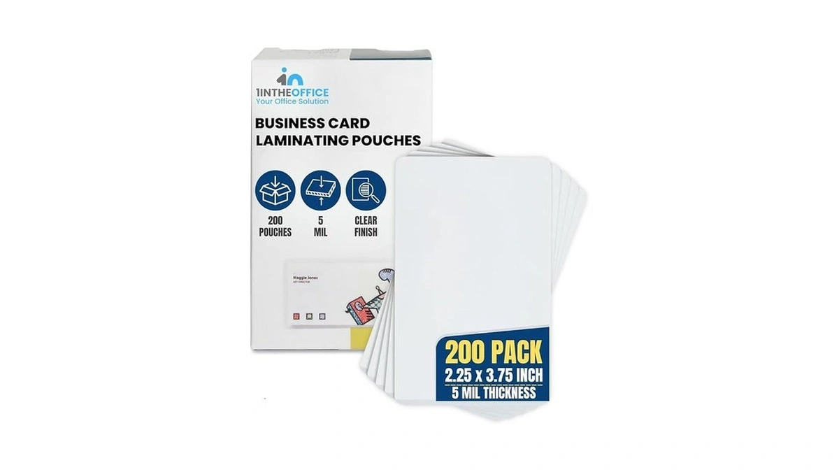 1intheoffice Laminating Pouches 5 Mil Business Card... - Coupon