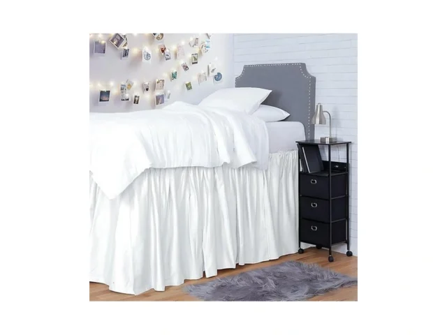 Shreem Linen Dorm Room Bed Skirt Twin Xl 32 Inch… – Coupon
