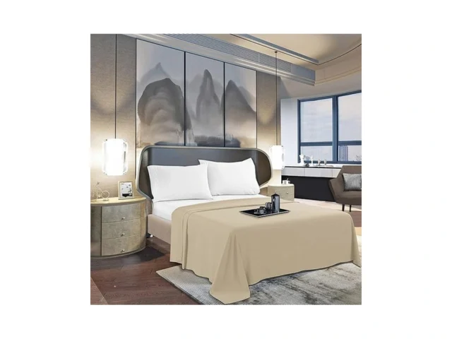 Mocassi King Flat Sheet – Hotel Luxury 1800 Premier… – Coupon
