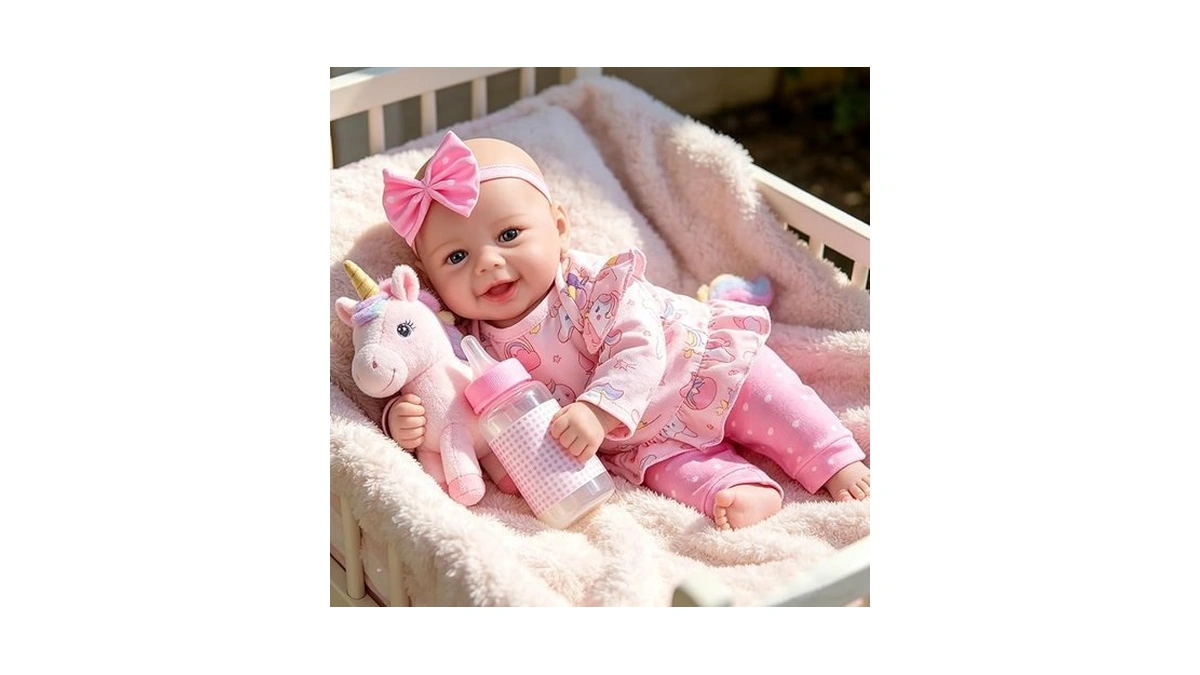 Ekokiz Lifelike Reborn Baby Doll - 17 Inch... - Amazon Promo Code