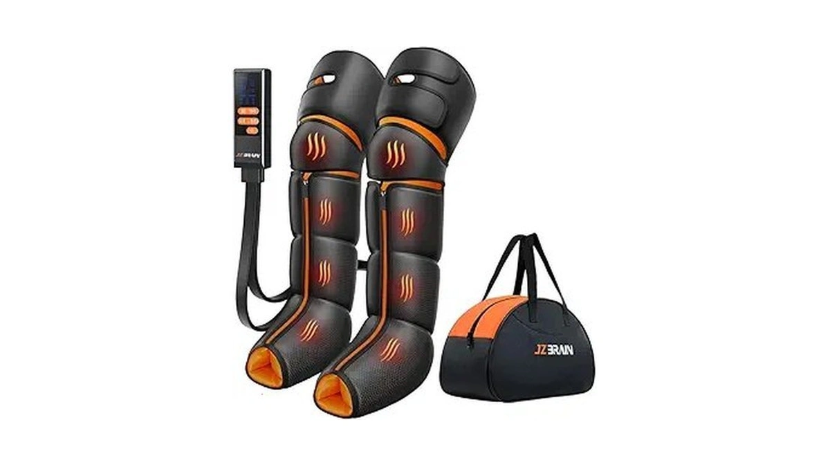 Jzbrain Leg Massager With Heat And Compression Foot... - Coupon