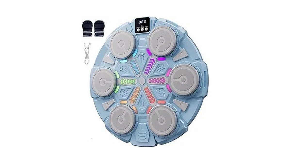 Aucoza Music Boxing Machine Smart Music Punching... - Coupon