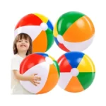 Joyin 4-pack 20 Beach Balls - Large Rainbow Beach... - Coupon
