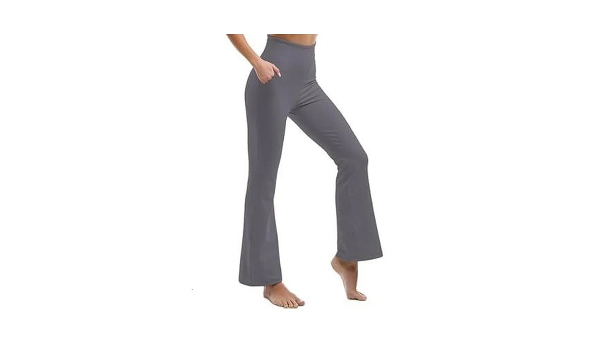Ipletix Flare Leggings For Women High Waisted Yoga... - Coupon