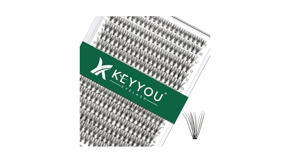 Keyyou Lash Clusters 300pcs Individual Lashes 20d 0... - Coupon