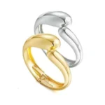 Gold Silver Chunky Bangles Bracelet For Women... - Coupon