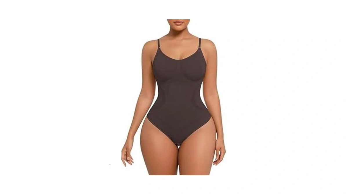 Poseshe Shapewear Tummy Control Seamless Bodysuit... - Coupon