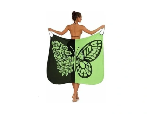 Womens Butterfly Floral Beach Cover Up Dress… – Coupon