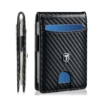Gostwo Slim Wallet For Men Minimalist Money Clip... - Coupon