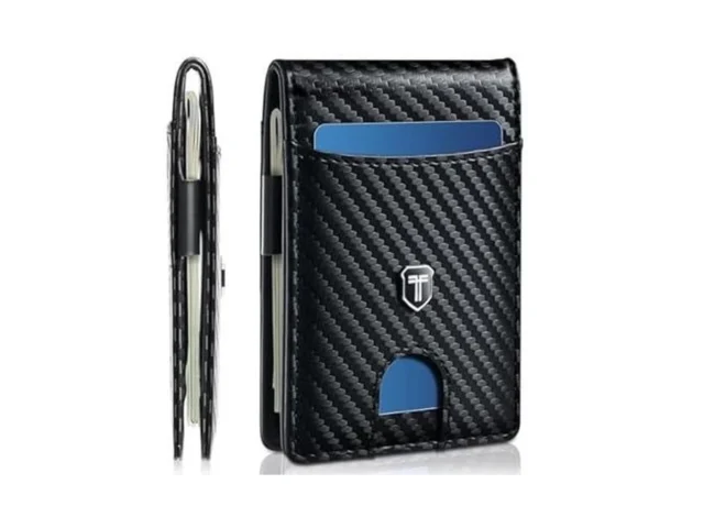 Gostwo Slim Wallet For Men Minimalist Money Clip… – Coupon