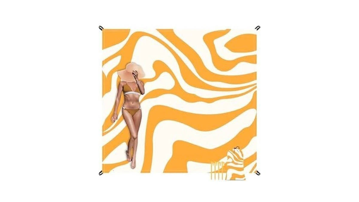 110 118 Waterproof Sandproof Beach Blanket 8 Adults... - Coupon