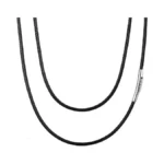 Vnox Leather Necklace Cord For Men Women - 2mm... - Coupon