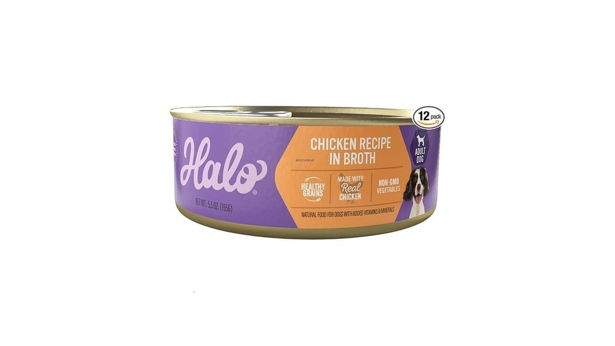 Halo Wet Dog Food Whole Chicken Stew Recipe Healthy... - Coupon