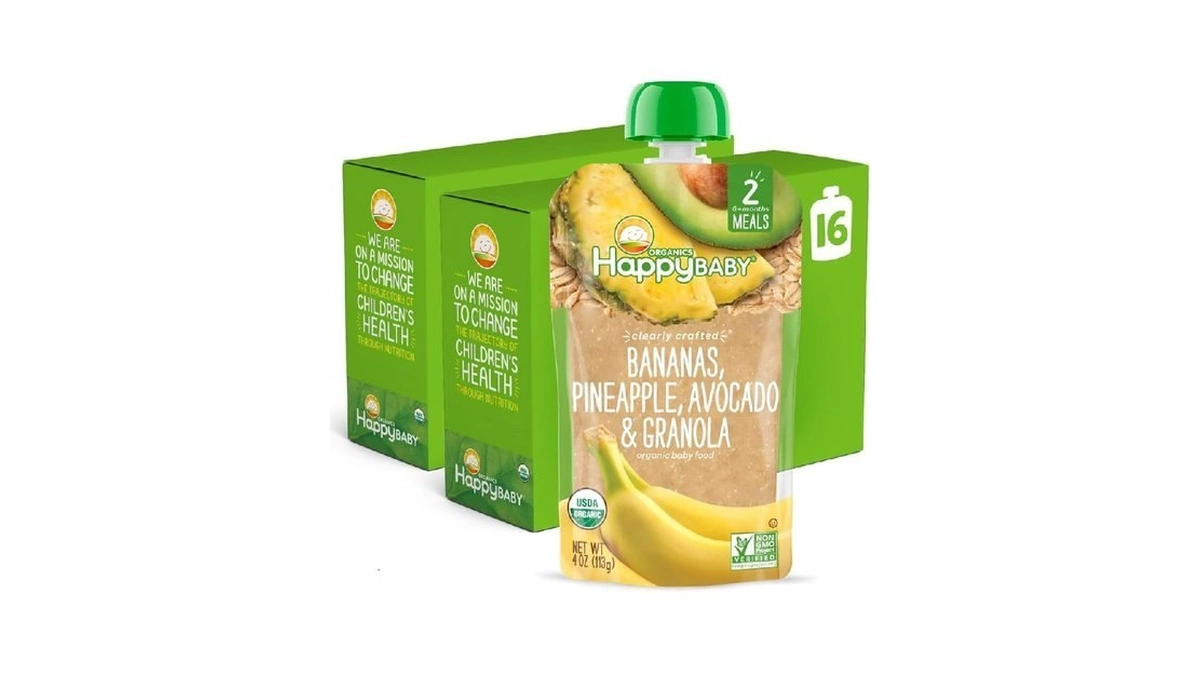 Happy Baby Organics Clearly Crafted Stage 2 Baby... - Coupon