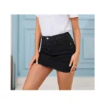 Shestellar Women S Low Rise Denim Mini Skirt Y2k... - Coupon