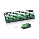 Sqmd Wireless Keyboard And Mouse Combo 2 4ghz Retro... - Coupon
