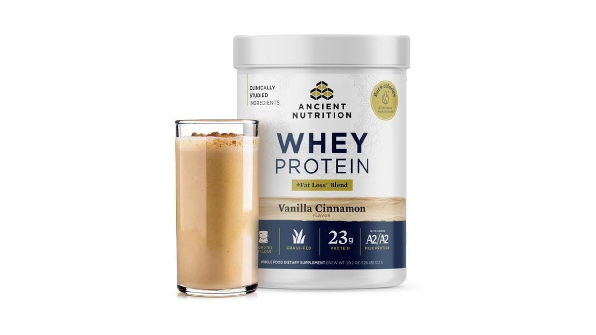 Ancient Nutrition Grass Fed Whey Protein Fat Loss... - Coupon