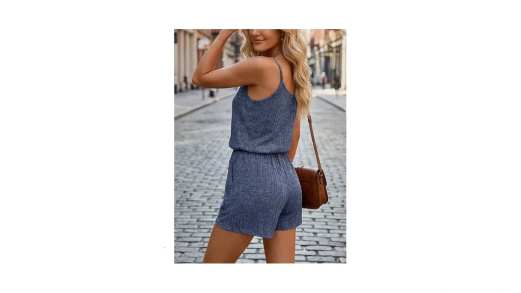 Ekouaer Rompers For Women Summer Casual 2026... - Coupon