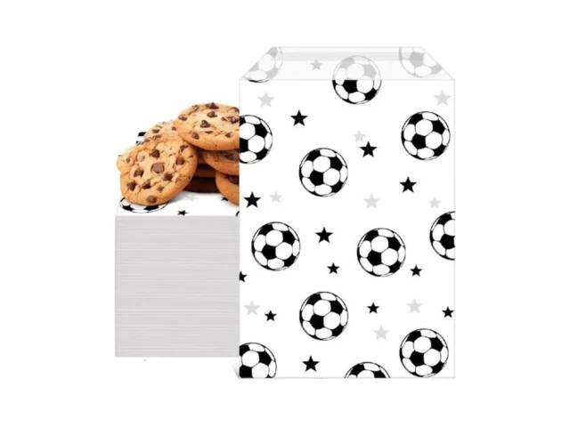 Tinlade 100 Pcs Soccer Gift Bags 5 X 7 Inch Soccer… – Coupon