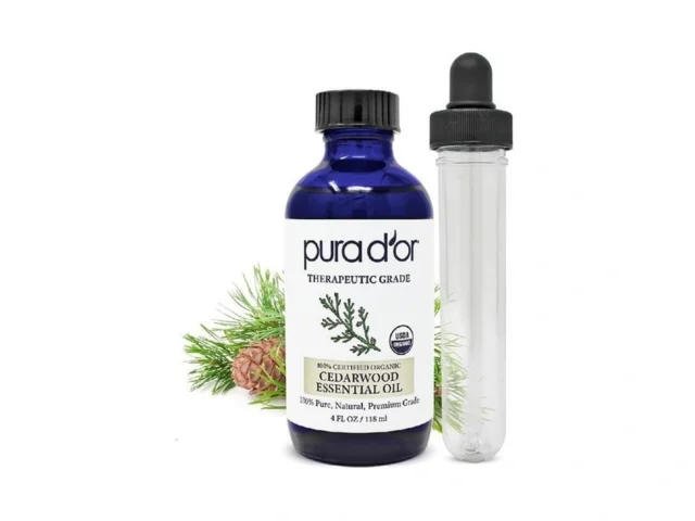 Pura D Or Organic Cedarwood Essential Oil 4oz With… – Coupon