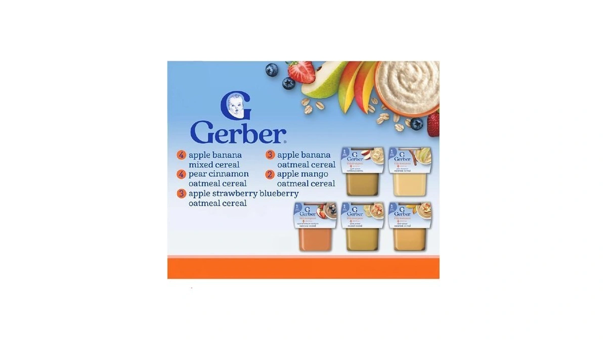 Gerber Stage 2 Baby Food Baby Fruit And Cereal Tubs... - Coupon