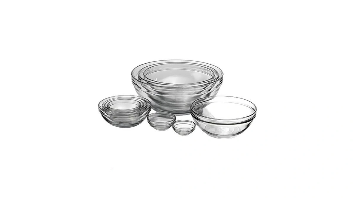 Anchor Hocking 10 Piece Mixing Bowl Set Nesting... - Coupon