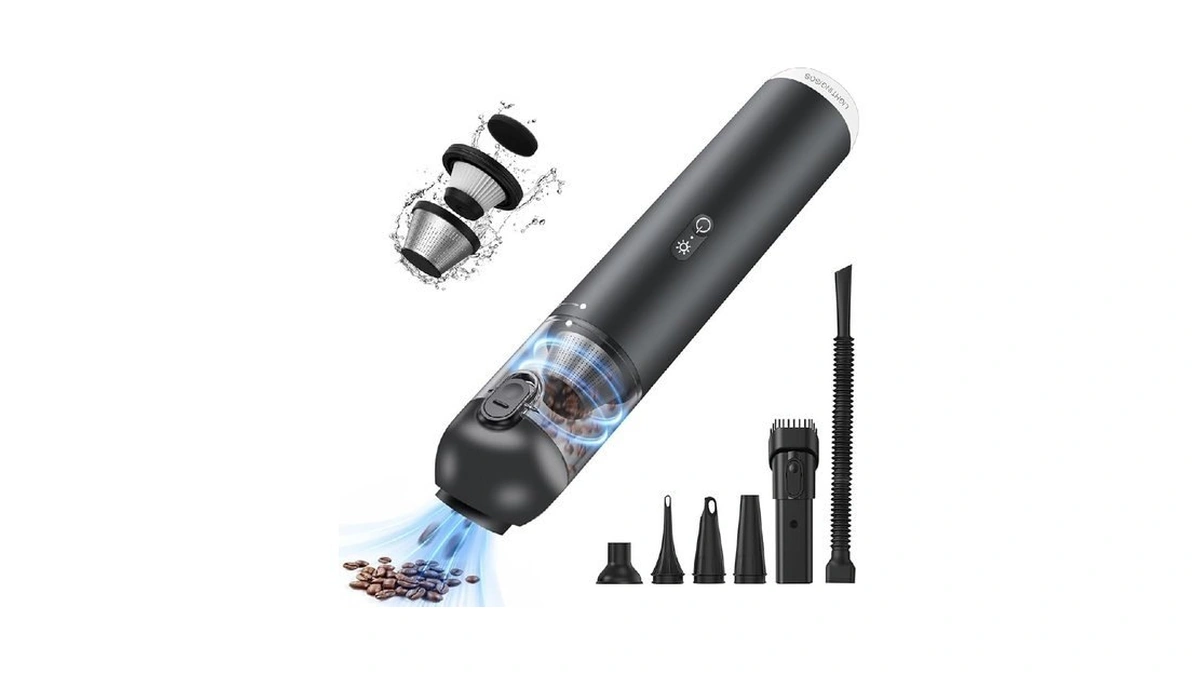 Gnowe Cordless Handheld Car Vacuum Cleaner -... - Coupon
