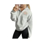 Teacher Sweatshirt Womens Funny Rainbow Graphic Tee... - Coupon