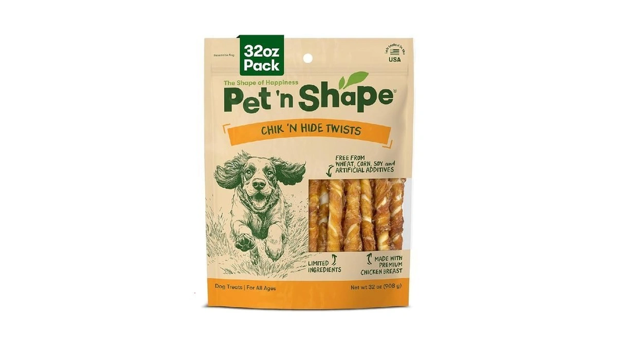 Pet N Shape Hide Twists Chicken Wrapped Rawhide Dog... - Coupon