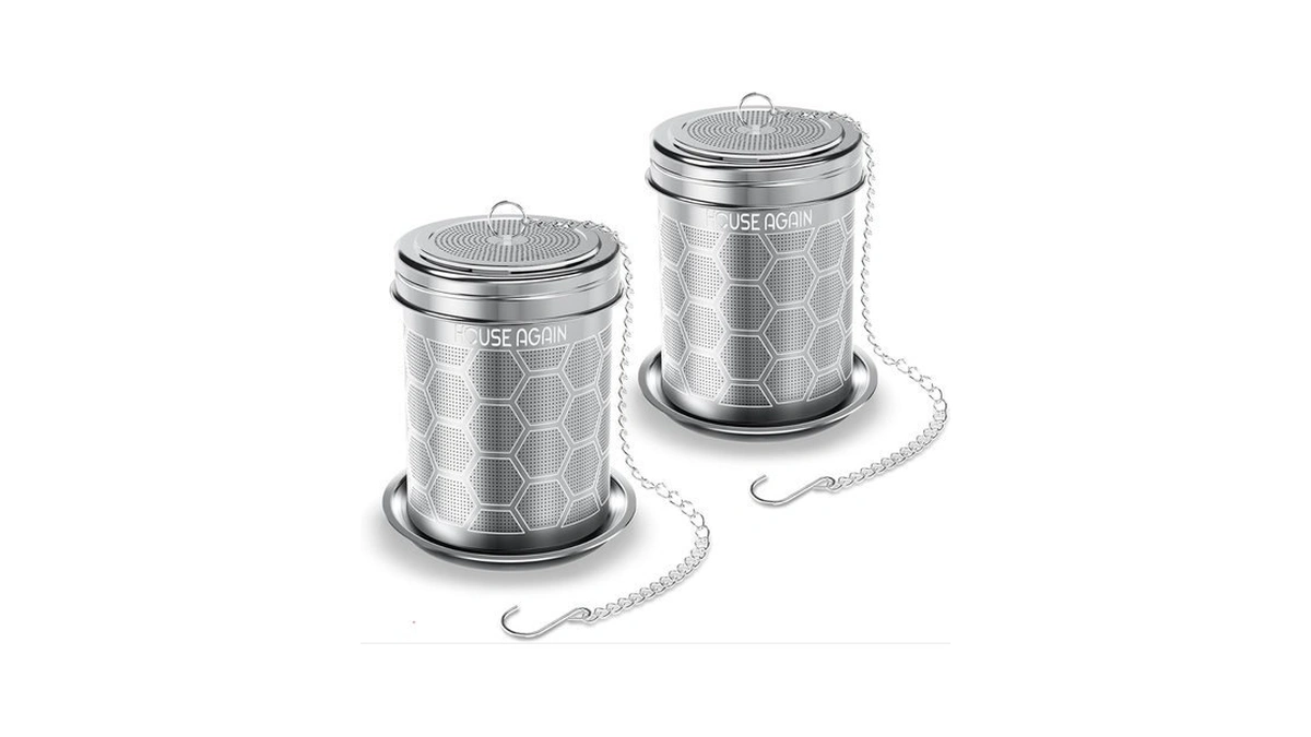 House Again 2 Pack Tea Strainers For Loose Tea... - Coupon