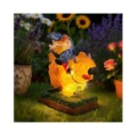 Arceeker Garden Gnome Statue - Garden Gnome Riding... - Coupon