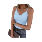 Zelroxa Lace Tank Top For Women Spaghetti Strap... - Coupon