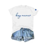 Mama Shirts For Women Boy Mom Shirt Girl Mama... - Coupon