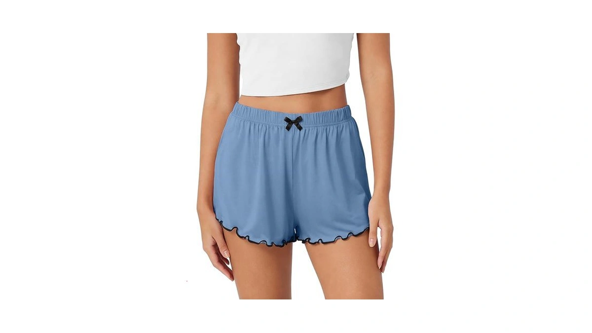 Frcdaunrs Women S Cotton Pajama Shorts Super Soft... - Coupon