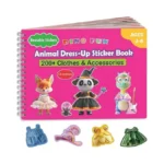 Dino Fun Animal Dress-up Sticker Book For Kids -... - Coupon