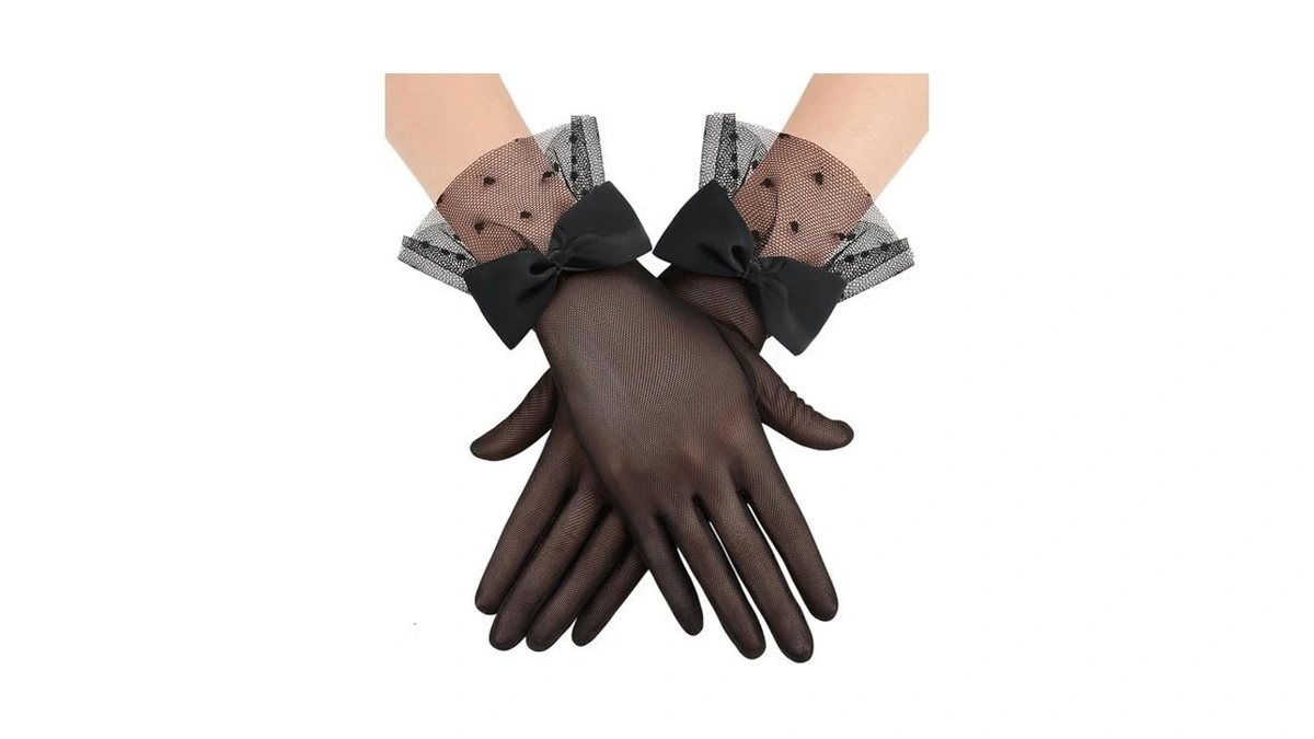 Avidlove Women Lace Gloves Wedding Tea Party Gloves... - Coupon