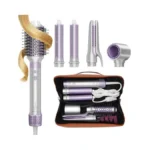 Entalva 5 In 1 Hot Air Styler- Blowout Brush Hair... - Coupon