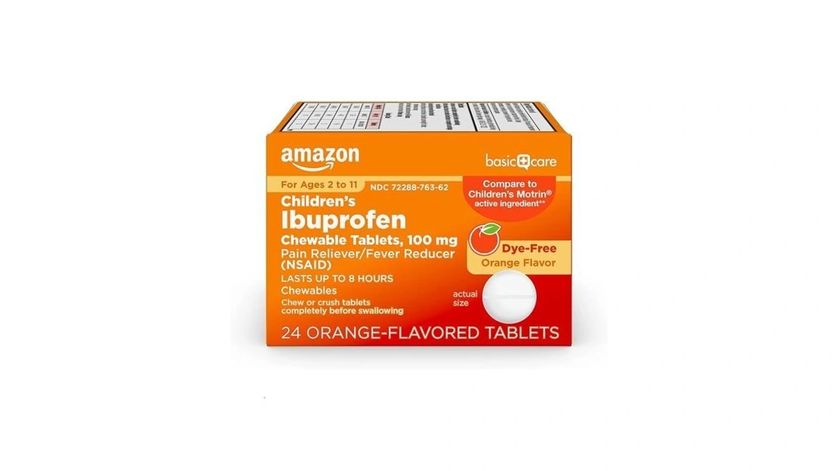 Amazon Basic Care Children S Ibuprofen Chewable... - Coupon