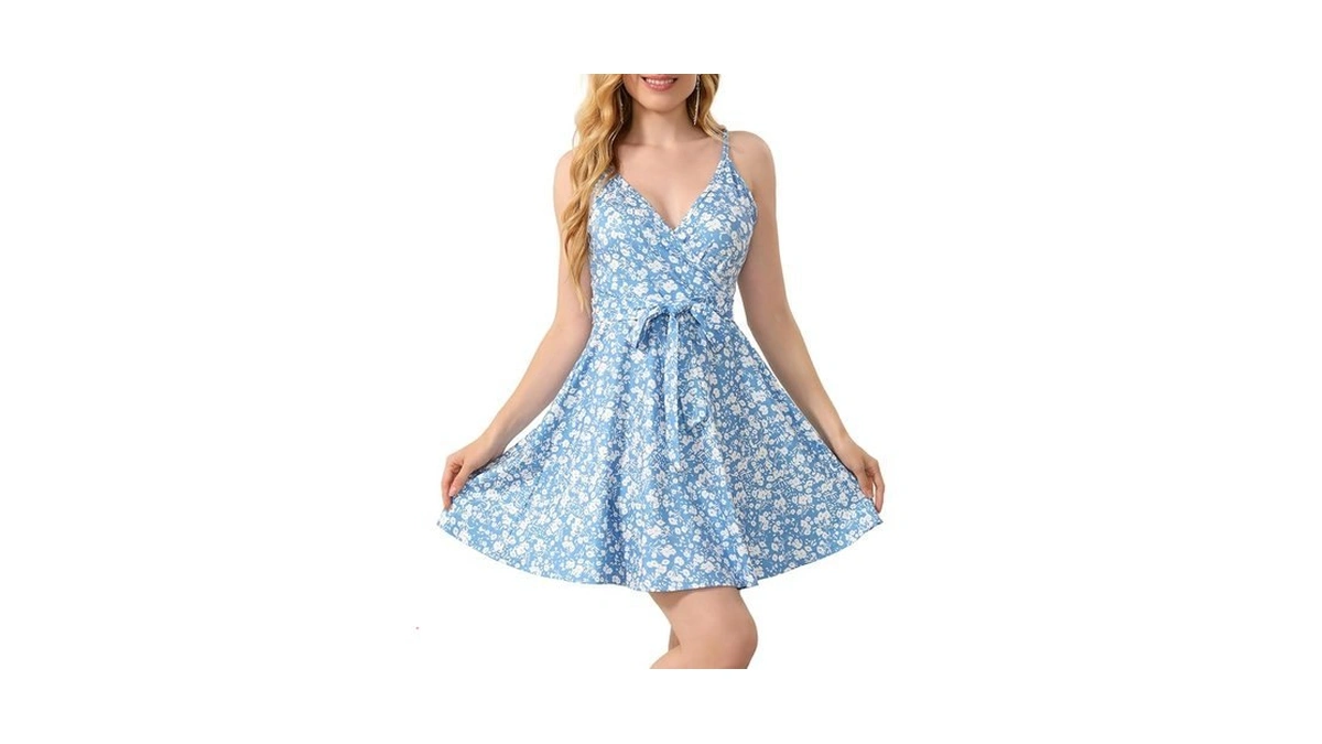 Aphratti Sundresses For Women 2026 Summer Casual... - Coupon