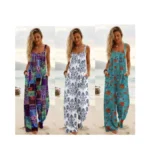 Ekouaer Women S Casual Overalls Boho Floral Loose... - Coupon