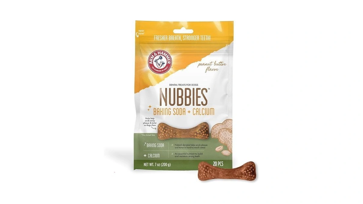 Arm Hammer For Pets Nubbies Dental Treats - Baking... - Coupon
