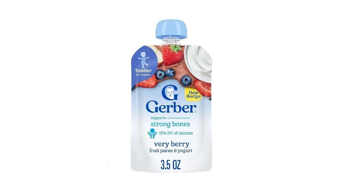 Gerber Toddler Food Very Berry Fruit Puree And... - Coupon