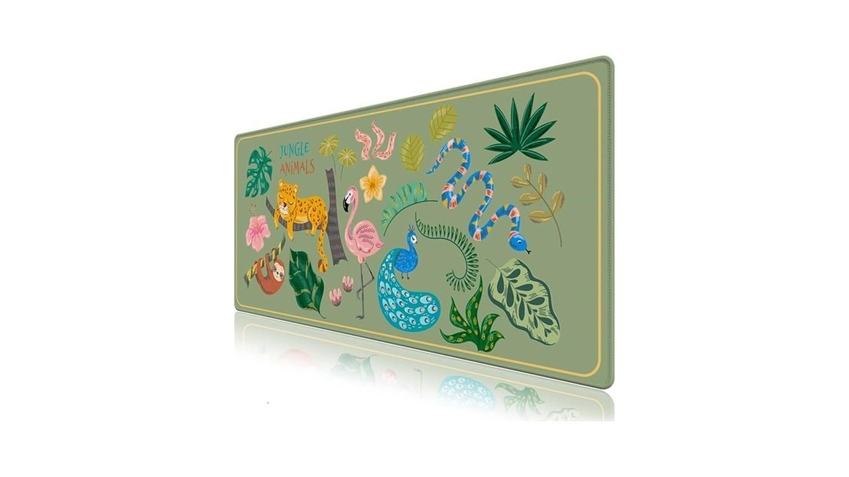 Aimsa Green Large Mouse Pad Desk Matt For Desktop... - Coupon
