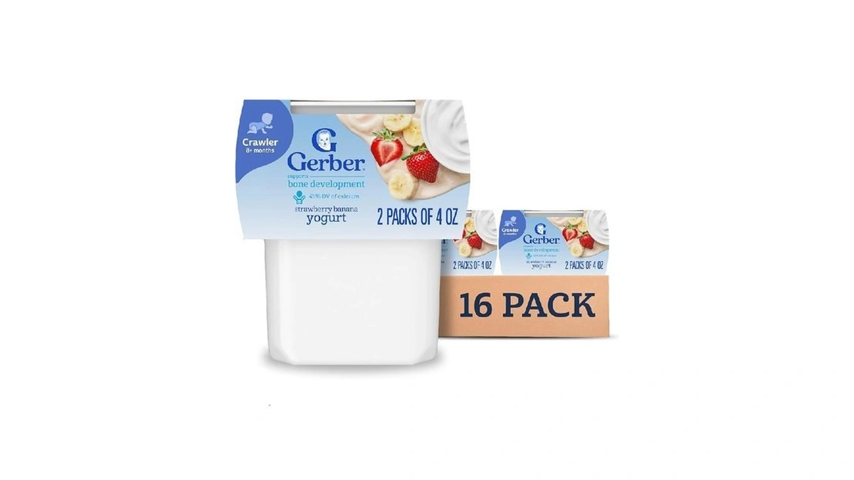 Gerber Stage 3 Baby Food Strawberry Banana Yogurt... - Coupon