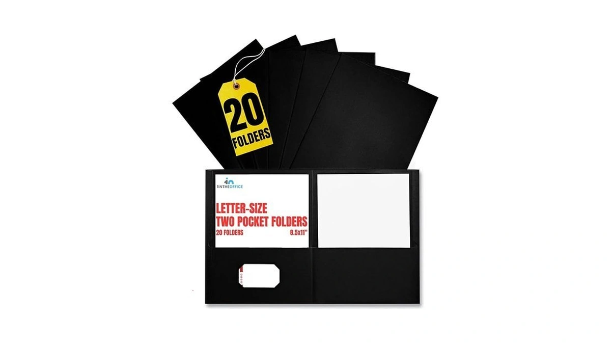 1intheoffice 2 Pocket Folders Two-pocket Folders... - Coupon