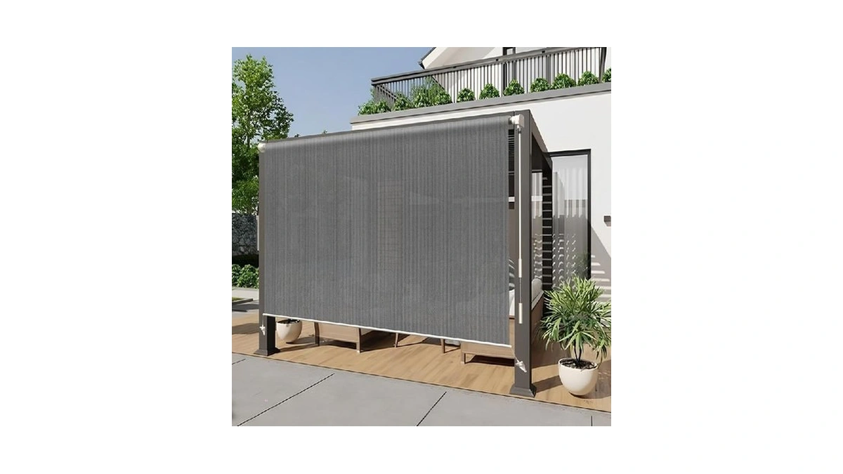 Heng Feng Outdoor Roller Shade 6 W X6 H Cordless... - Coupon