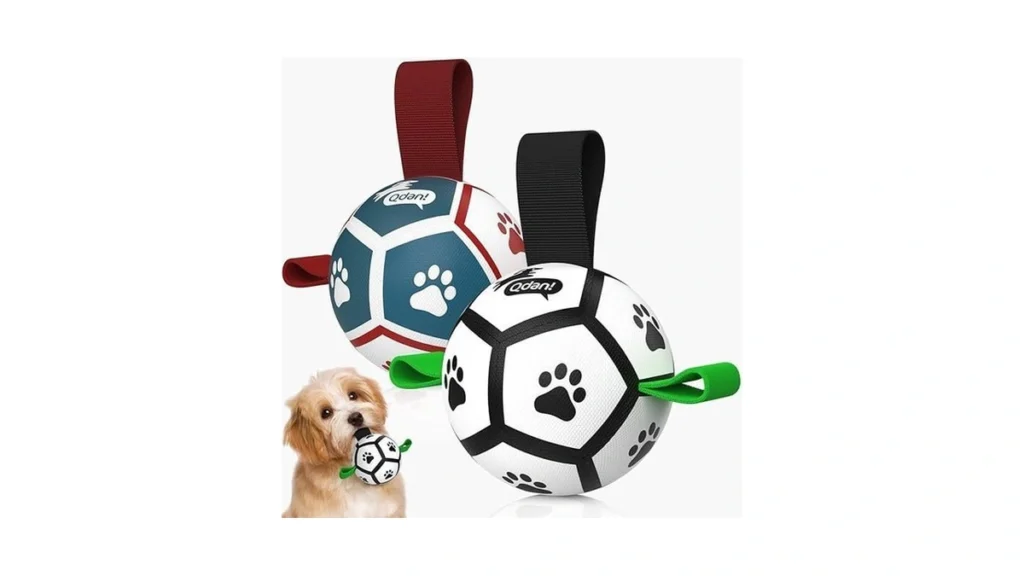Qdan 2 Pack Small Dog Toys 3 5 Inch Puppy Balls Dog... - Coupon