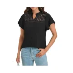 Funlingo Womens Tops Dressy Casual Summer Ruffle... - Coupon